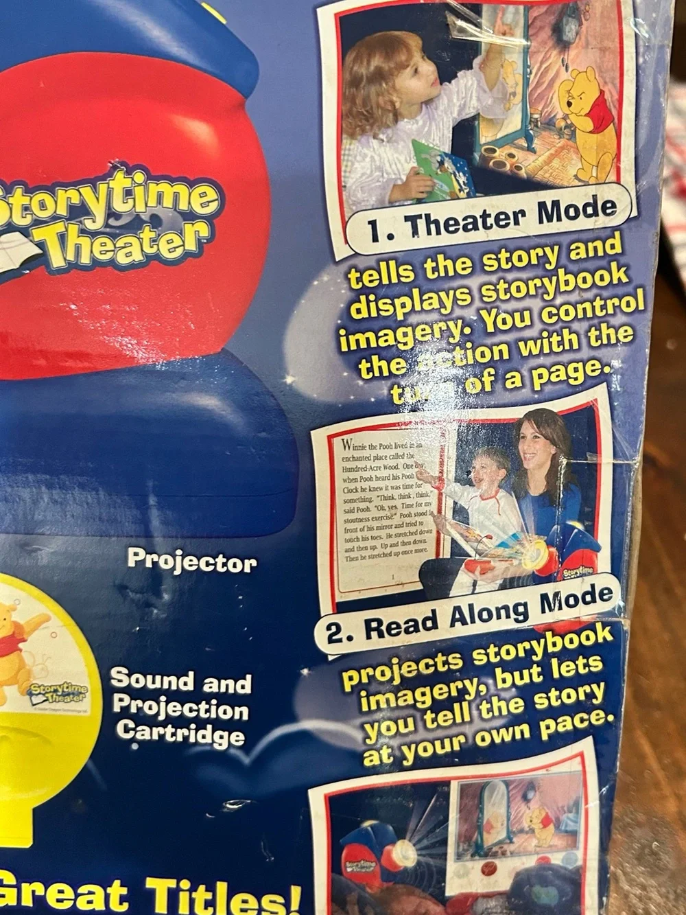 Storytime Theater featuring Winnie The Pooh And The Honey Pot Brand New
